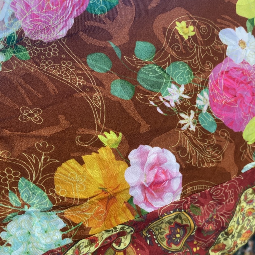 JOHNNY WAS Paisley Button Blouse - Picture 11 of 11